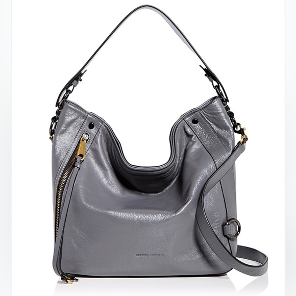 Rebecca Minkoff Mab Leather Hobo Shoulder Bag Nwot $378 (Missing Handle Strap)